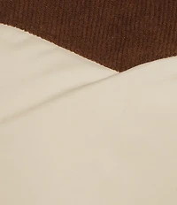 Rowm Western Full Button Snap Quilted Mock Neck Vest