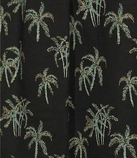 Rowm's Outsider's Oasis Short Sleeve Mini Palm Print Shirt