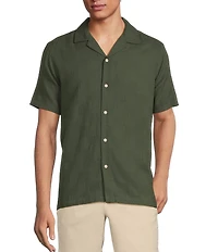 Rowm's Outsider's Oasis Short Sleeve Textured Solid Shirt