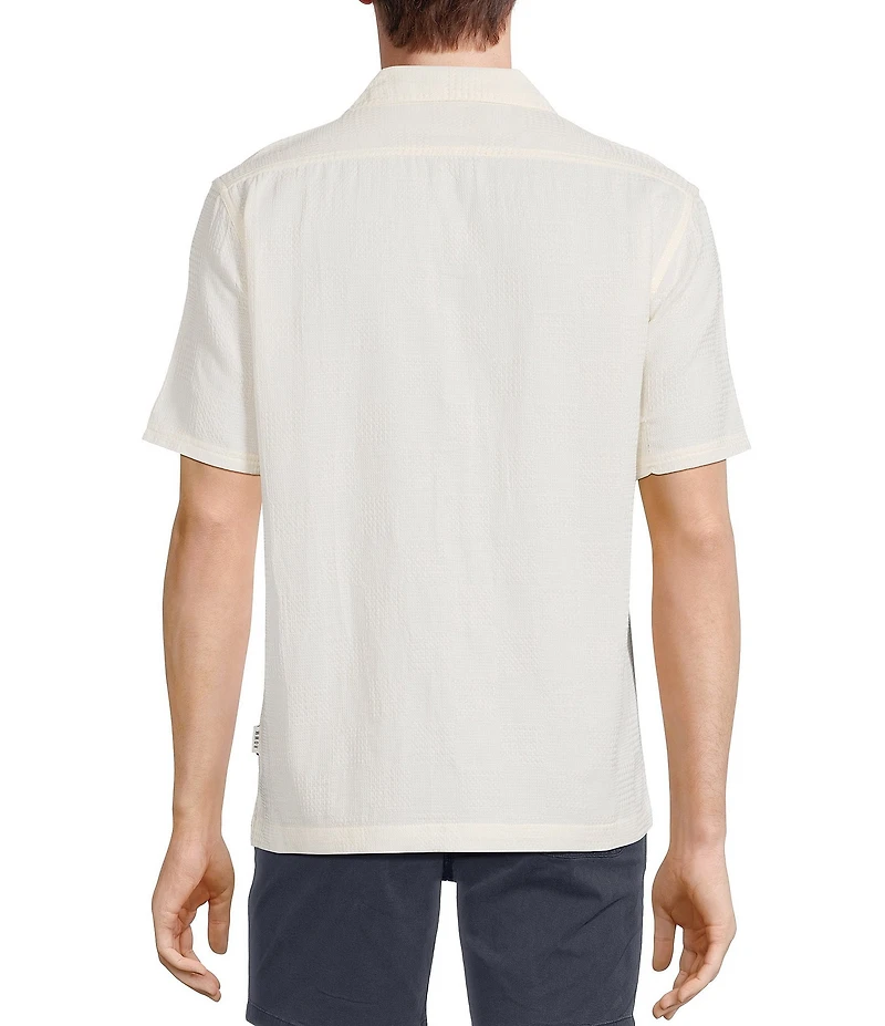 Rowm's Outsider's Oasis Short Sleeve Textured Solid Shirt