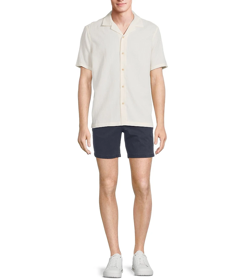 Rowm's Outsider's Oasis Short Sleeve Textured Solid Shirt