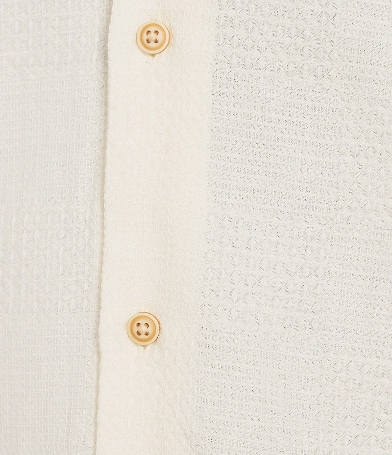 Rowm's Outsider's Oasis Short Sleeve Textured Solid Shirt