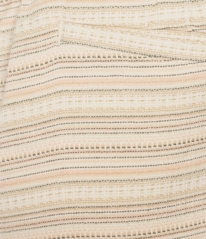 Rowm's Outsider's Oasis Slub Striped 7#double; Inseam Shorts