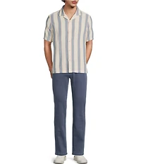 Rowm Short Sleeve Multi Open Weave Shirt