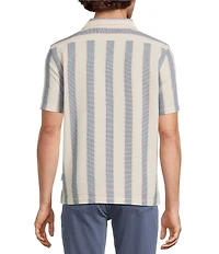 Rowm Short Sleeve Multi Open Weave Shirt