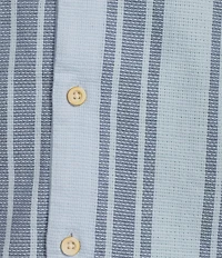 Rowm Short Sleeve Tonal Open Weave Shirt