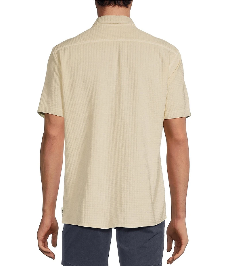 Rowm's Tourister Short Sleeve Solid Waffle Shirt