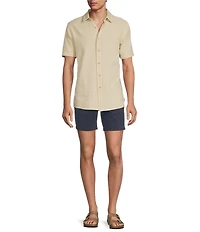 Rowm's Tourister Short Sleeve Solid Waffle Shirt