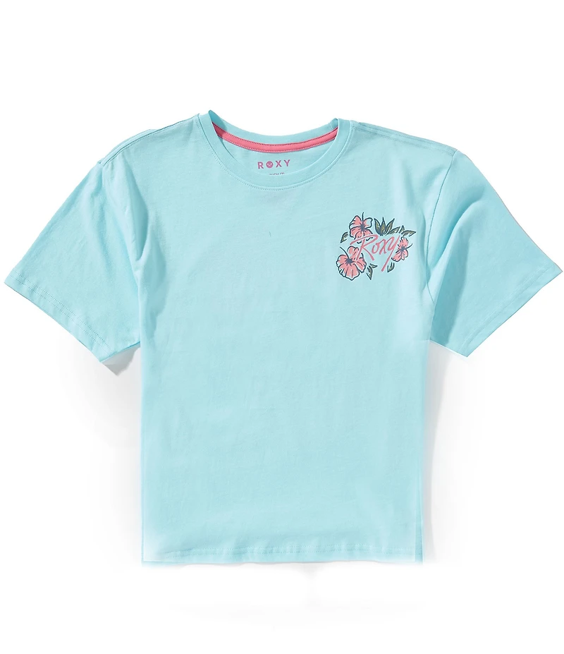 Roxy Big Girls Short Sleeve Hidden Beach Oversized Tee