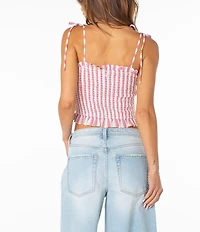 Roxy Avalon Sleeveless Striped Tube Top