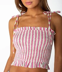 Roxy Avalon Sleeveless Striped Tube Top