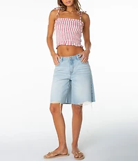 Roxy Avalon Sleeveless Striped Tube Top