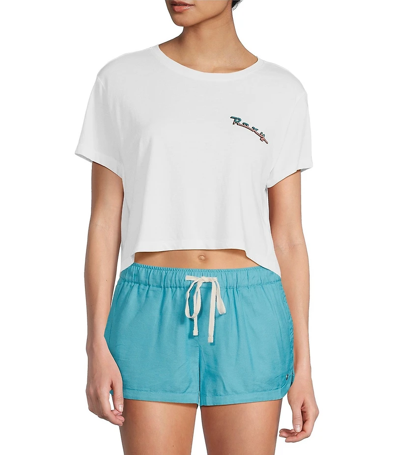 Roxy Baja Cali Crop Graphic T-Shirt