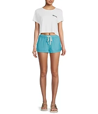 Roxy Baja Cali Crop Graphic T-Shirt