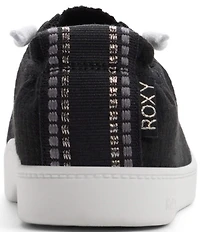 Roxy Bayshore Plus II Box Weave Slip On Sneakers