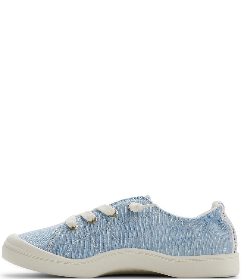 Roxy Bayshore Plus II Chambray Laced Slip On Sneakers