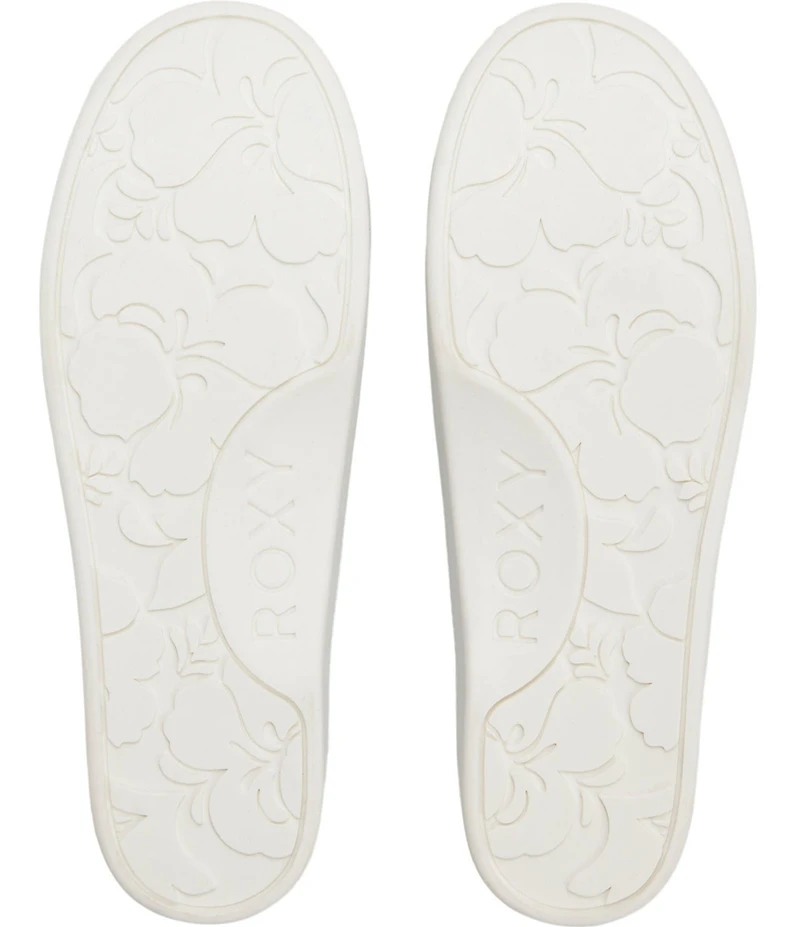 Roxy Bayshore Plus II Chambray Laced Slip On Sneakers