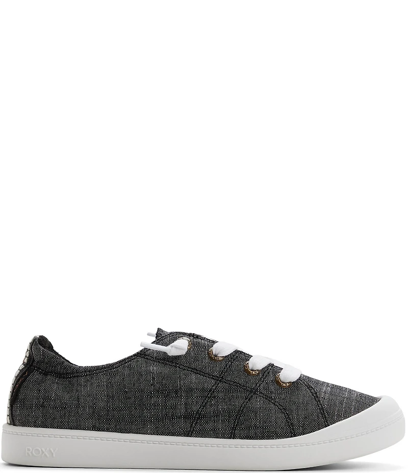 Roxy Bayshore Plus II Chambray Laced Slip On Sneakers