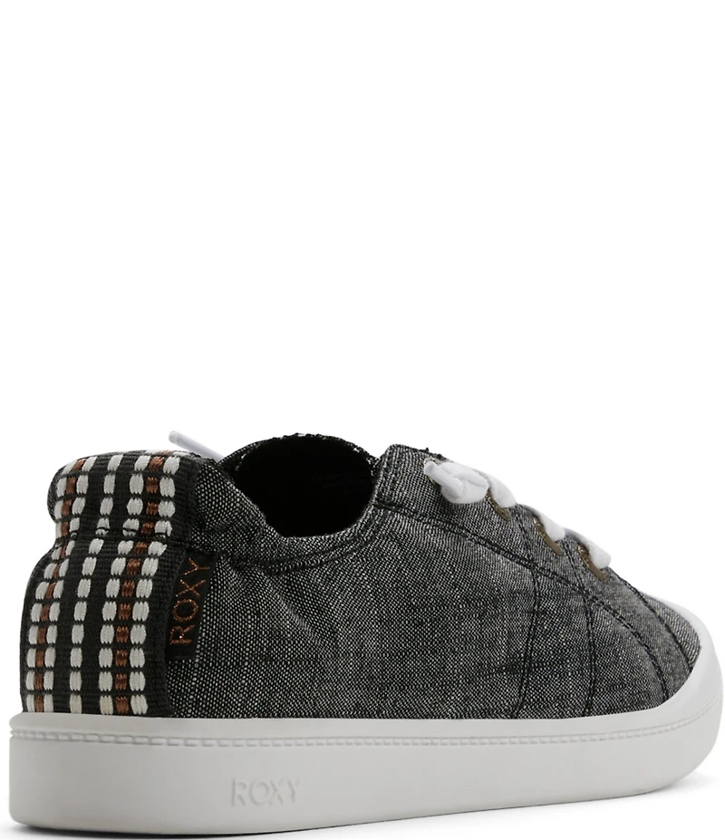 Roxy Bayshore Plus II Chambray Laced Slip On Sneakers
