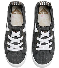 Roxy Bayshore Plus II Chambray Laced Slip On Sneakers