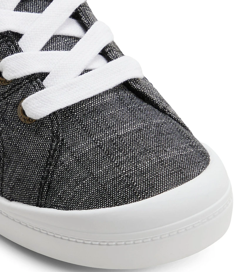 Roxy Bayshore Plus II Chambray Laced Slip On Sneakers