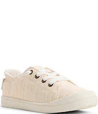 Roxy Bayshore Plus II Fabric Laced Slip On Sneakers