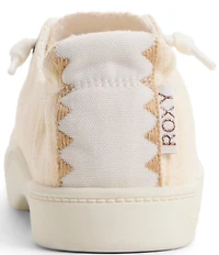 Roxy Bayshore Plus II Fabric Laced Slip On Sneakers