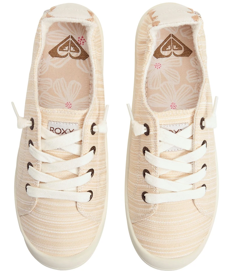 Roxy Bayshore Plus II Fabric Laced Slip On Sneakers