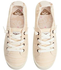 Roxy Bayshore Plus II Fabric Laced Slip On Sneakers