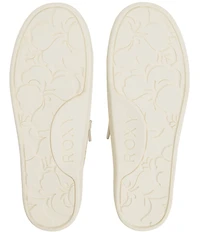 Roxy Bayshore Plus II Fabric Laced Slip On Sneakers