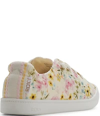 Roxy Bayshore Plus II Floral Print Laced Slip On Sneakers