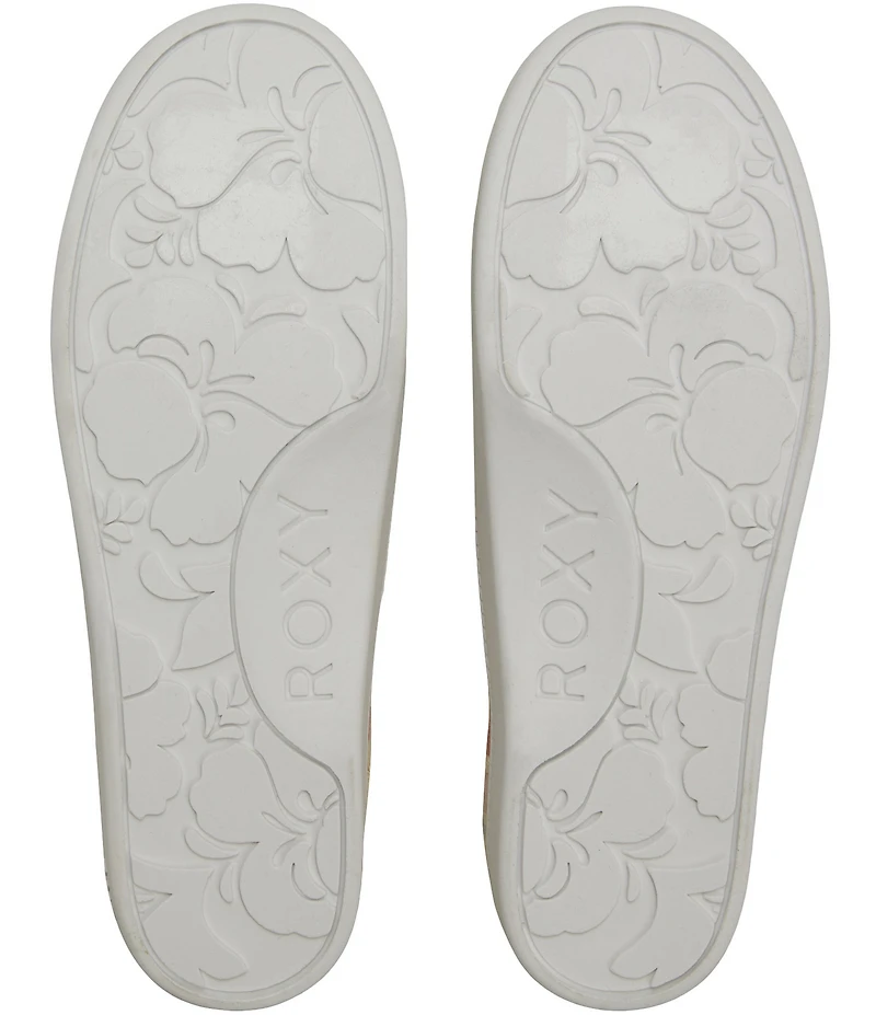 Roxy Bayshore Plus II Floral Print Laced Slip On Sneakers