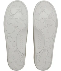 Roxy Bayshore Plus II Floral Print Laced Slip On Sneakers