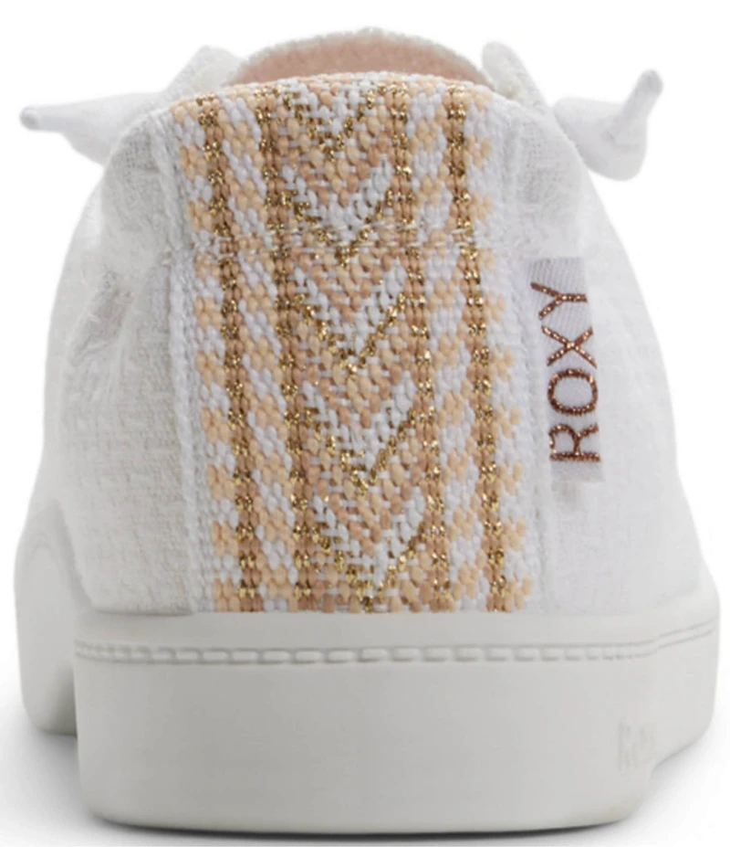 Roxy Bayshore Plus II Woven Laced Slip On Sneakers