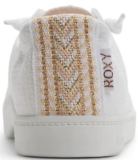 Roxy Bayshore Plus II Woven Laced Slip On Sneakers