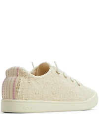 Roxy Bayshore Plus Slub Fabric Slip On Sneakers