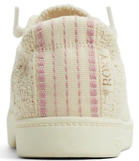 Roxy Bayshore Plus Slub Fabric Slip On Sneakers