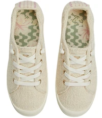 Roxy Bayshore Plus Slub Fabric Slip On Sneakers
