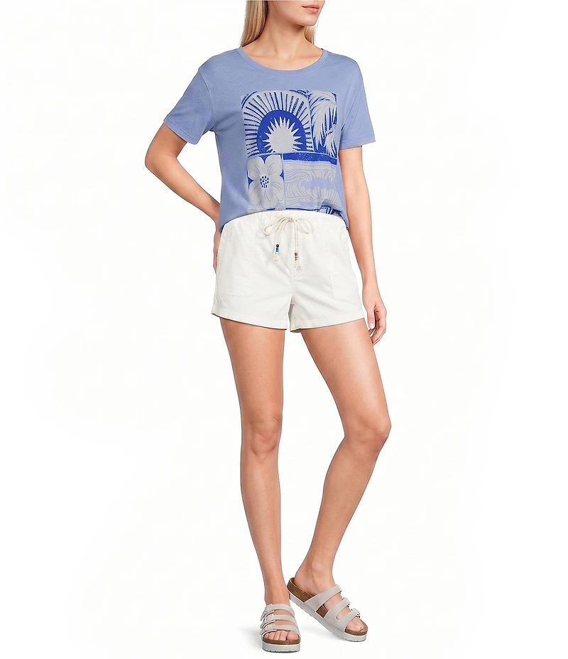 Roxy Beach Things Crew Neck Tee