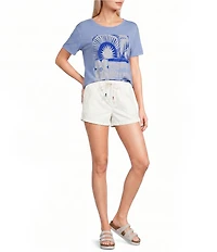 Roxy Beach Things Crew Neck Tee
