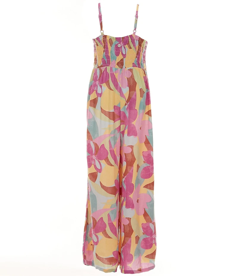 Roxy Big Girls Sleeveless Coastal Life Jumpsuit