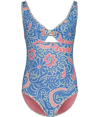Roxy Big Girls Floral-Printed One Piece Swimsuit