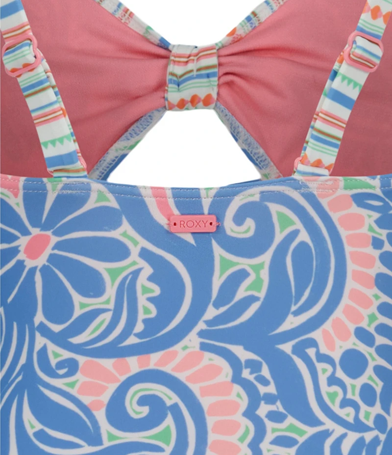 Roxy Big Girls Floral-Printed One Piece Swimsuit