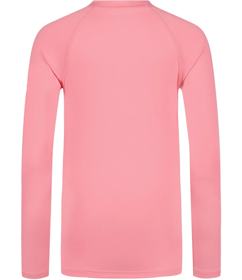 Roxy Big Girls Long Sleeve Heart Graphic Rashguard T-Shirt