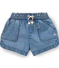 Roxy Big Girls Pocketed Soliel Denim Shorts
