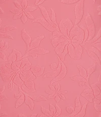 Roxy Big Girls Scoop Floral Textured Solid Hula Loop One Piece