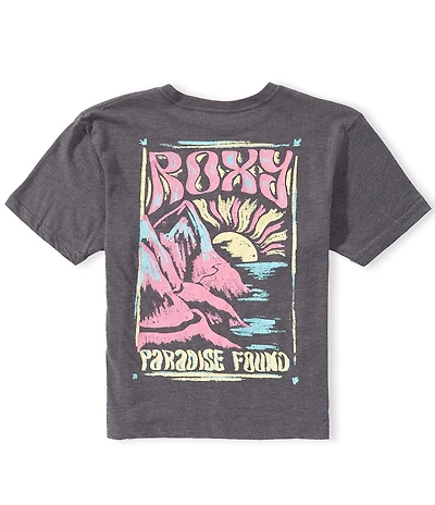 Roxy Big Girls Short Sleeve Paradise Oversized Graphic Tee