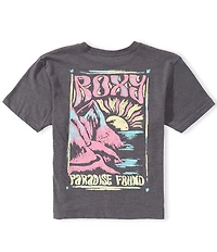 Roxy Big Girls Short Sleeve Paradise Oversized Graphic Tee
