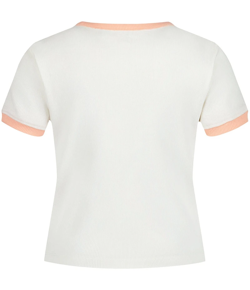 Roxy Big Girls Short Sleeve Retro Beach Baby T-Shirt