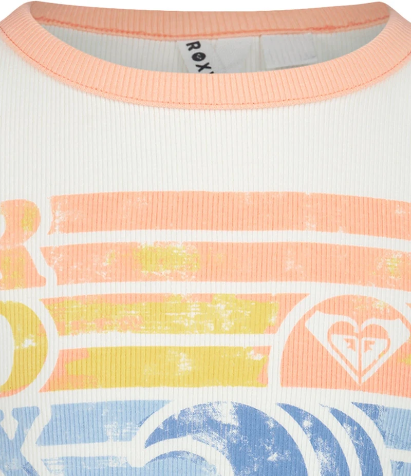 Roxy Big Girls Short Sleeve Retro Beach Baby T-Shirt